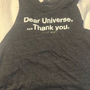 Spiritual gangster Tank “Thank you Universe”